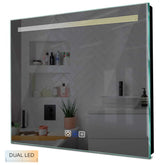 Specchio LED Quadrato | Pulsanti touch | Funzione anti-appannamento | Temperatura di colore regolabile - Reyze Serie Minimal Modello 5